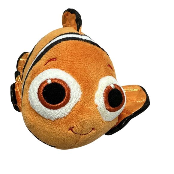 Disney Pixar Nemo Clownfish Finding Nemo Orange Plush TY Sparkle 8 inch Plush - Picture 4 of 7